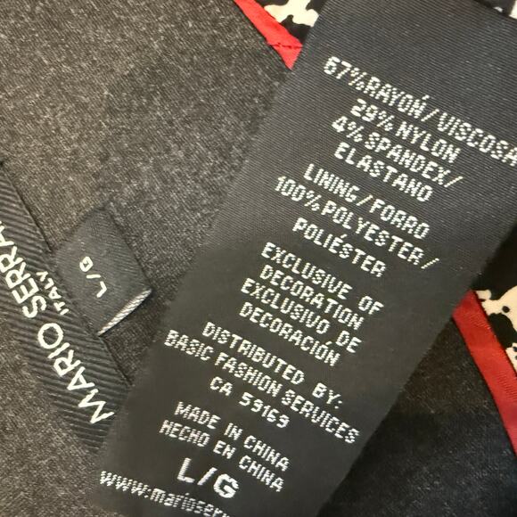 Mario Serrani large open front asymmetrical jacket blazer C1 2375 - Picture 4 of 13